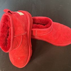 Red Uggs Size 1