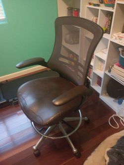 FREE Adjustable height drafting office chair