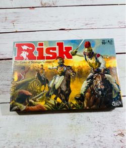 Risk The Game of Strategic Conquest Board Game Hasbro (2015) SEALED NEW War New