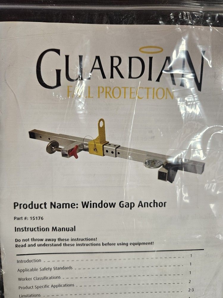 New Guardian window gap anchor