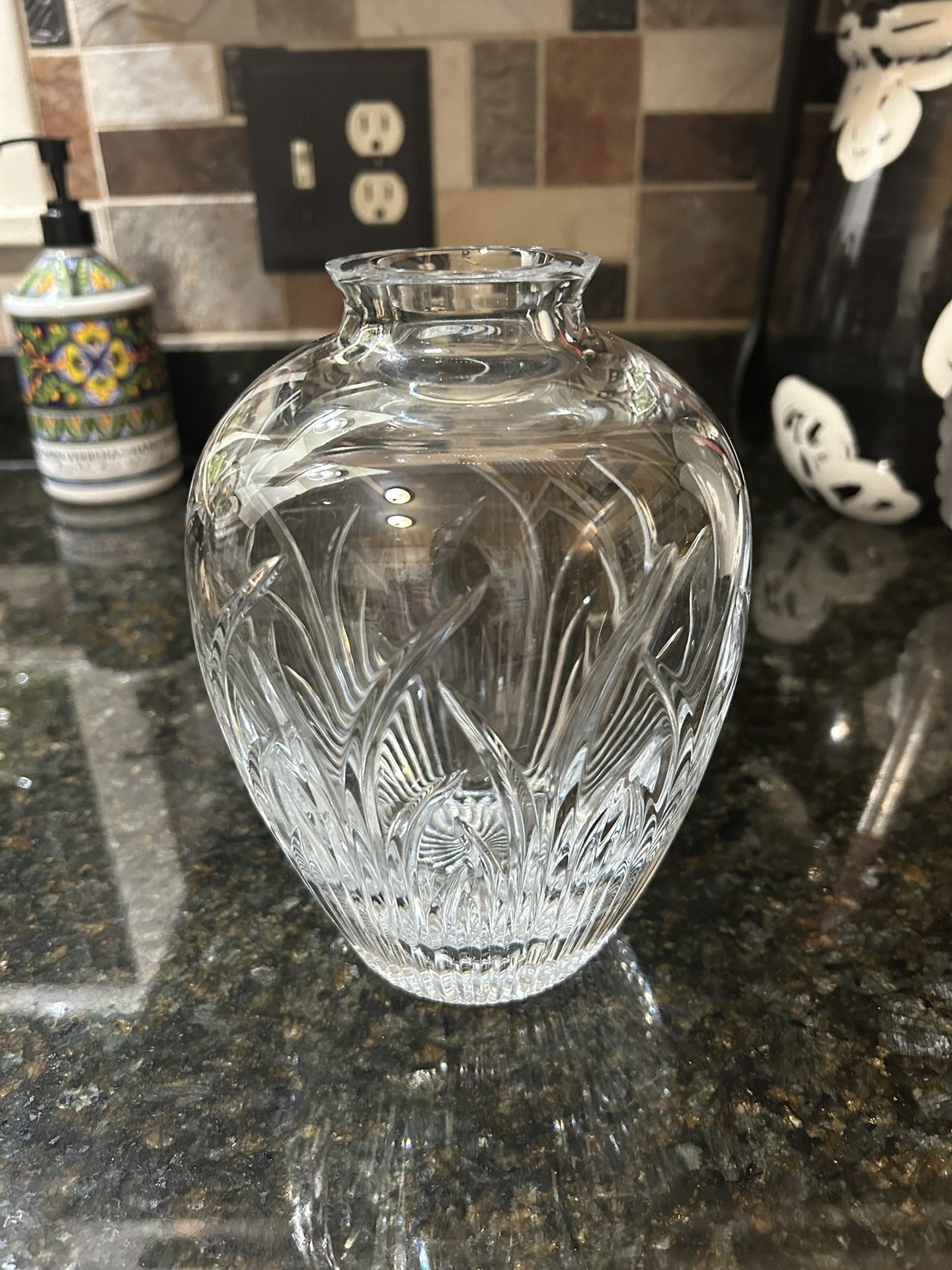 Vintage Lenox Saratoga Crystal Vase
