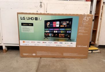 43ua71 43” Lg Smart 4k Led Uhd Tv 
