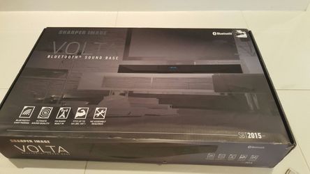Sharper Image Bluetooth soundbar with remote