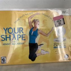 Brand New Wii Your Shape Game sealed