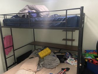 Bunk Bed W Desk Need Gone