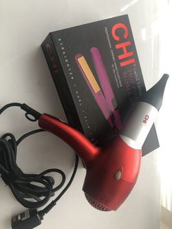 Chi hair dryer and iron