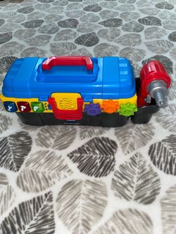 VTech Drill and Learn Toolbox With Working Drill and Tools