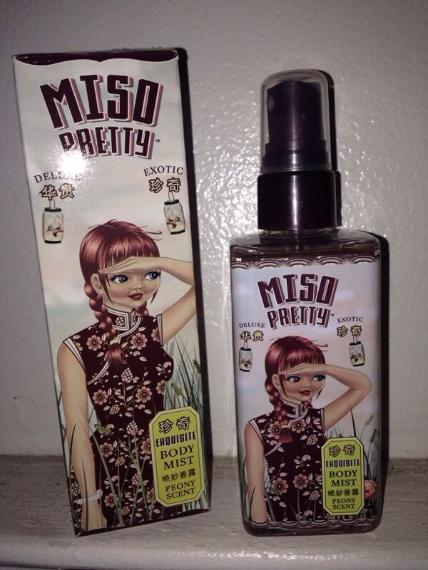 Miso pretty body mist