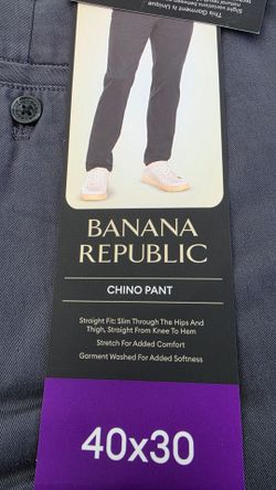 Banana Republic Flat Front Pant 34x34 New Price Firm Corona92879