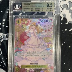 2024 One Piece JPN. Charlotte Pudding #112 Special Alternate Art Beckett 9.5