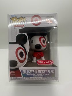 Bullseye Funko Pop wearing Mickey Ears