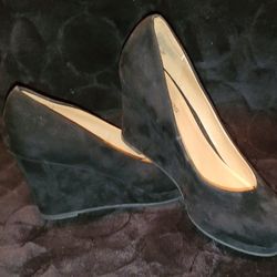 Womens Wedge Heels - Black