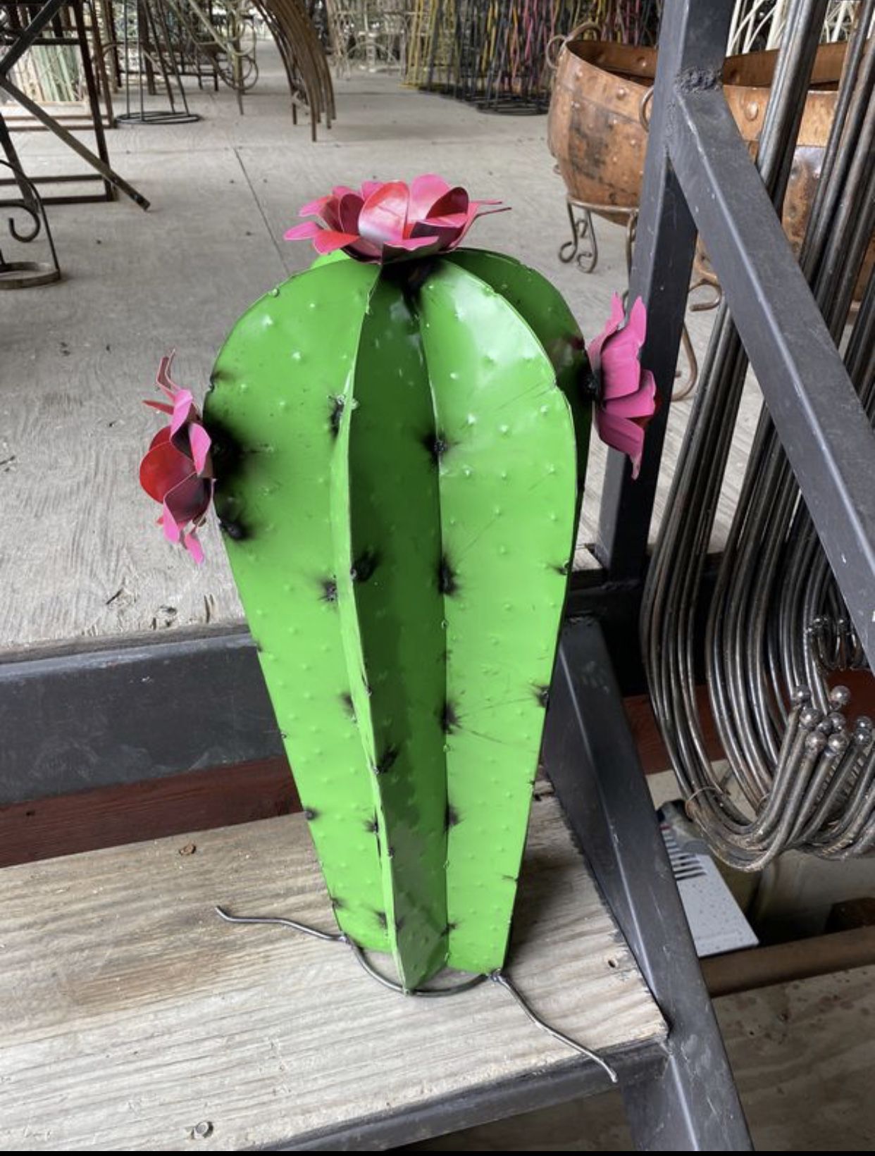 Cute Metal Cactus
