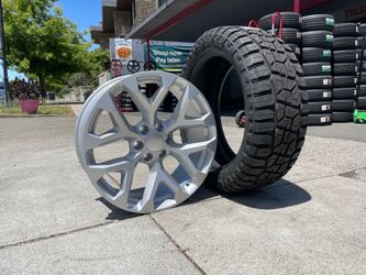 Chevy Silverado GMC Sierra 22 inch wheel Tires 39$ down payment only