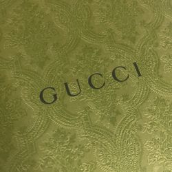 Gucci Shoe Box Only