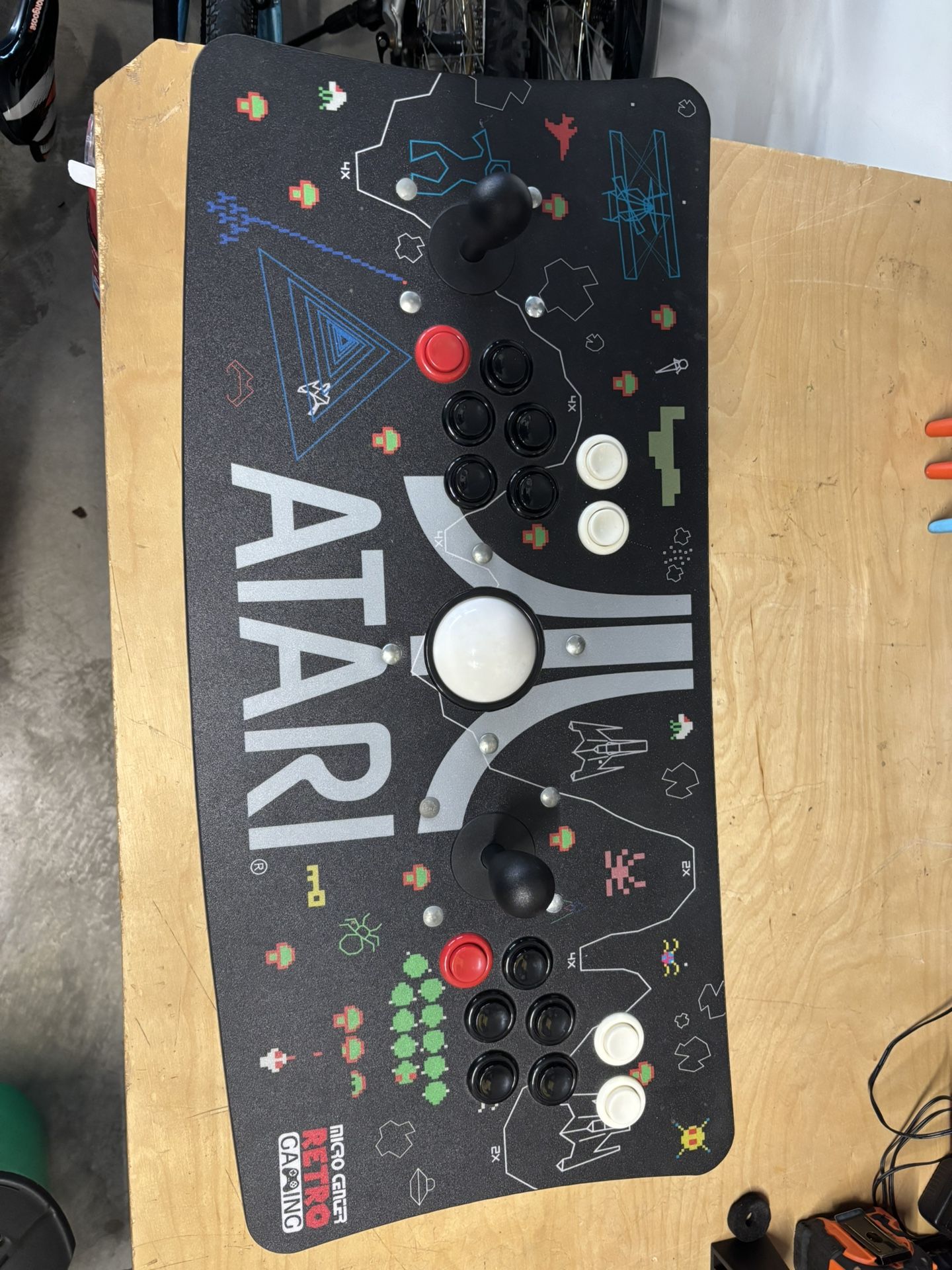 Arcade Controller Console For Raspberry Pi Arcade