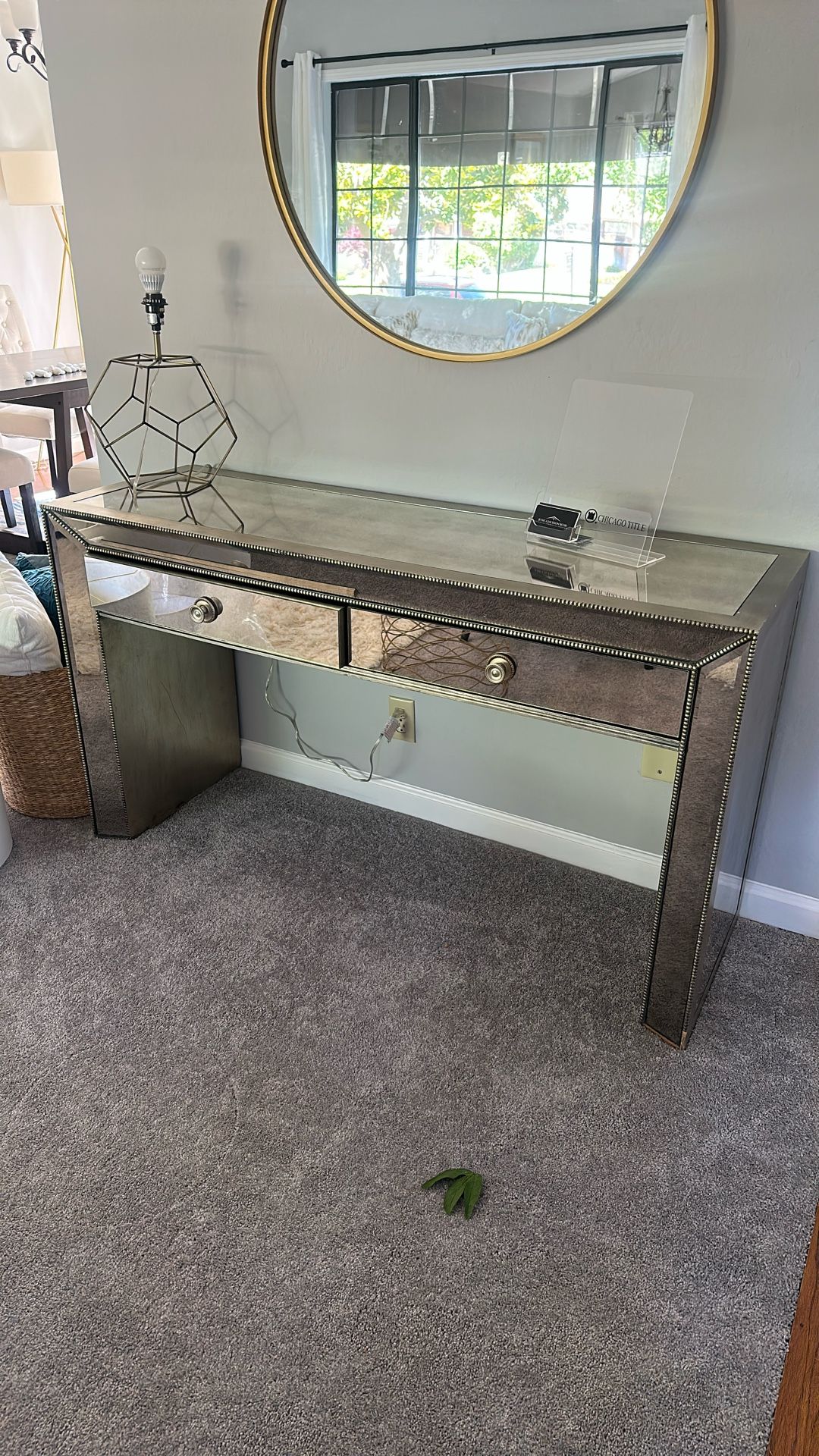 Free Mirror Console Table