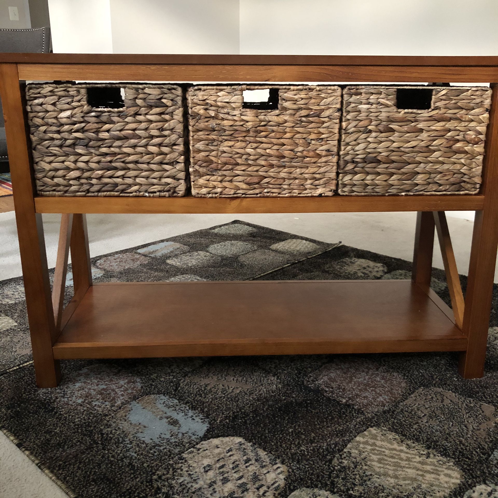 Cameron Console Table + Drawers 30H x 44W x 16D