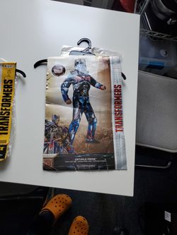 Halloween Custome For Kids  Trasformer Optimus prime Size S/P (4-6)
