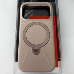 Silicone 360 Spin For IPhone 17 Pro Case With Stand, Fit For MagSafe, Magnetic Ring Kickstand 