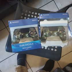 2 PS4 Remotes