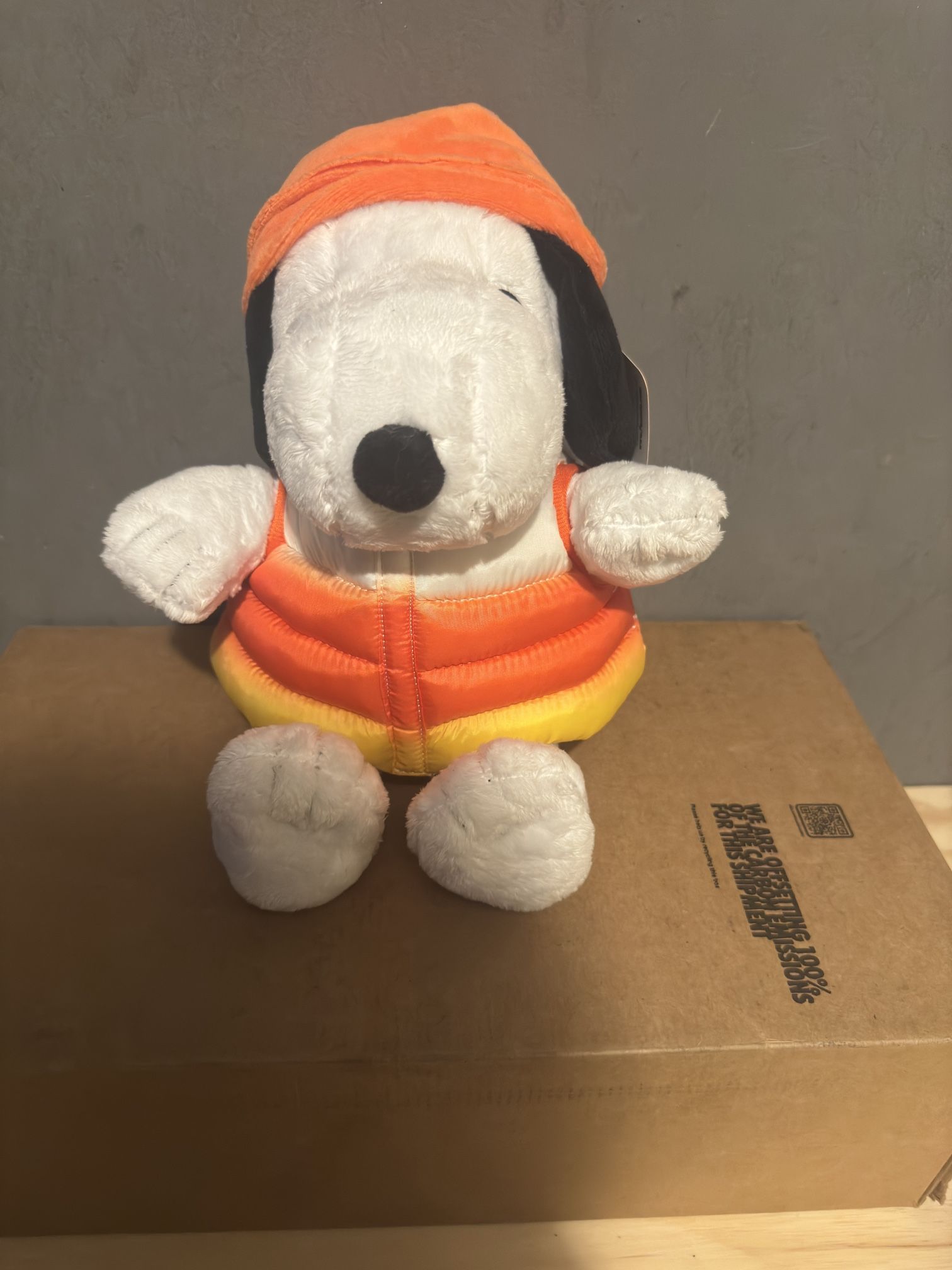 CVS Halloween Snoopy Candy Corn Plush