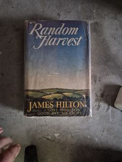 (Very Rare) ATRUE 1ST EDITION Of  "RANDOM HARVEST" BY JAMES HILTON