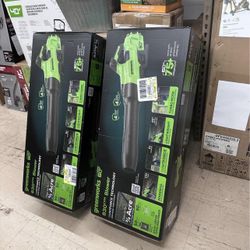 GREENWORKS 60V LEAF BLOWER – 630 CFM / 170 MPH ⚡🍃 Brand New