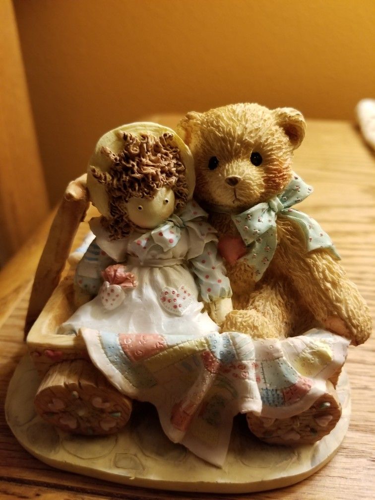 Cherished Teddies Molly Friendship Softens A Bumpy Ride -1992 P Hillman