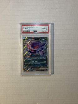2024 POKEMON TEF EN-TEMPORAL FORCES #104 GENGAR EX PSA 10