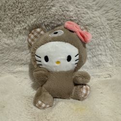 hello kitty plushie keychain 