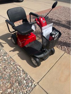 Rascal heavy duty 4 wheel mobility scooter