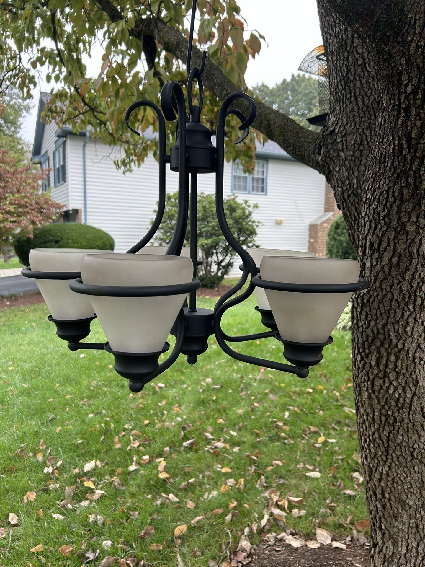 Attractive Outdoor Solar Chandelier