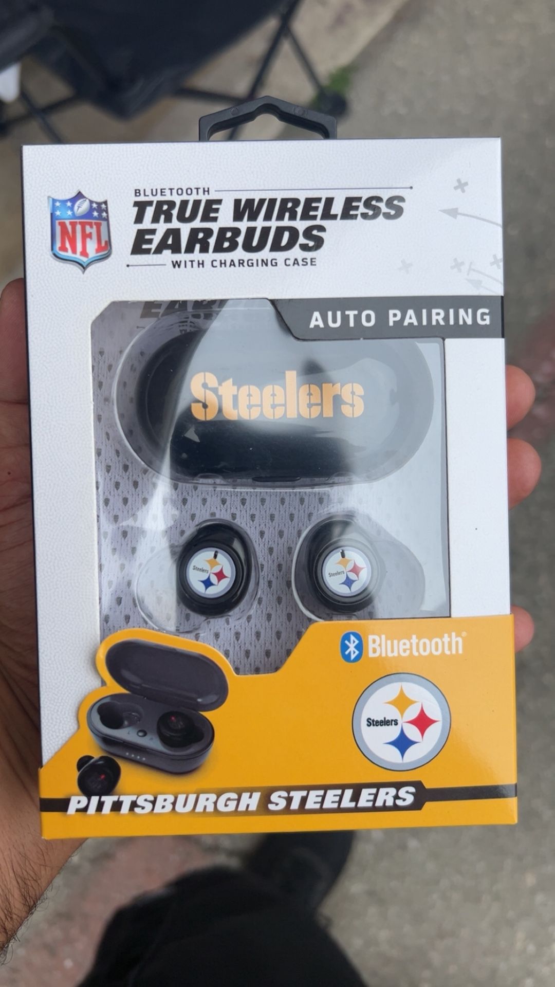 Steelers Bluetooth True Wireless Earbuds