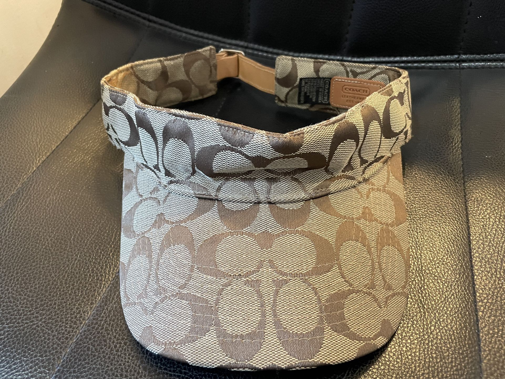 COACH Signature C Vintage Y2K Visor