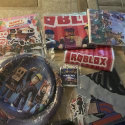 Roblox Birthday Party Supplies