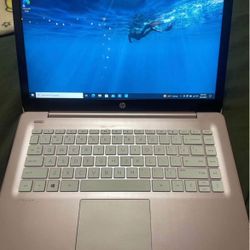 Rose Gold HP 14 Laptop