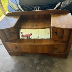 Antique Oak Wood Furniture 
