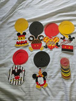 Mickey Mouse theme decor