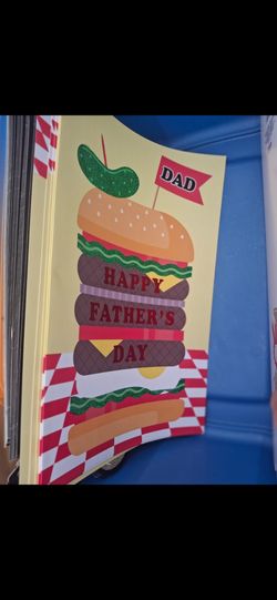 Giant Fathers day and Graduation cards