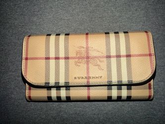 Burberry Haymarket Check Continental Wallet
