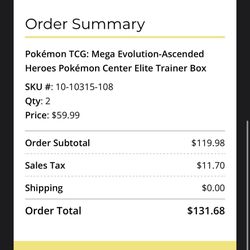 Ascended Heroes Pokémon Center ETB and Booster Bundles