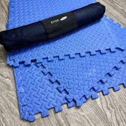 3in1 Yoga Matt, Over Shoulder Bag, and Thick Platform base Matt - fold/ubfoldable for easy storage