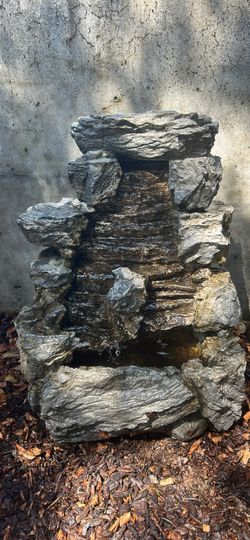 Little Outdoor waterfall