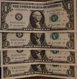 Easy to look at symmetrical serial number