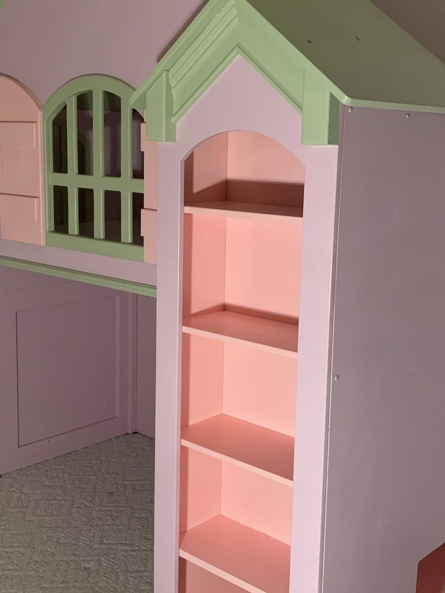 Dollhouse Children Loft Bed