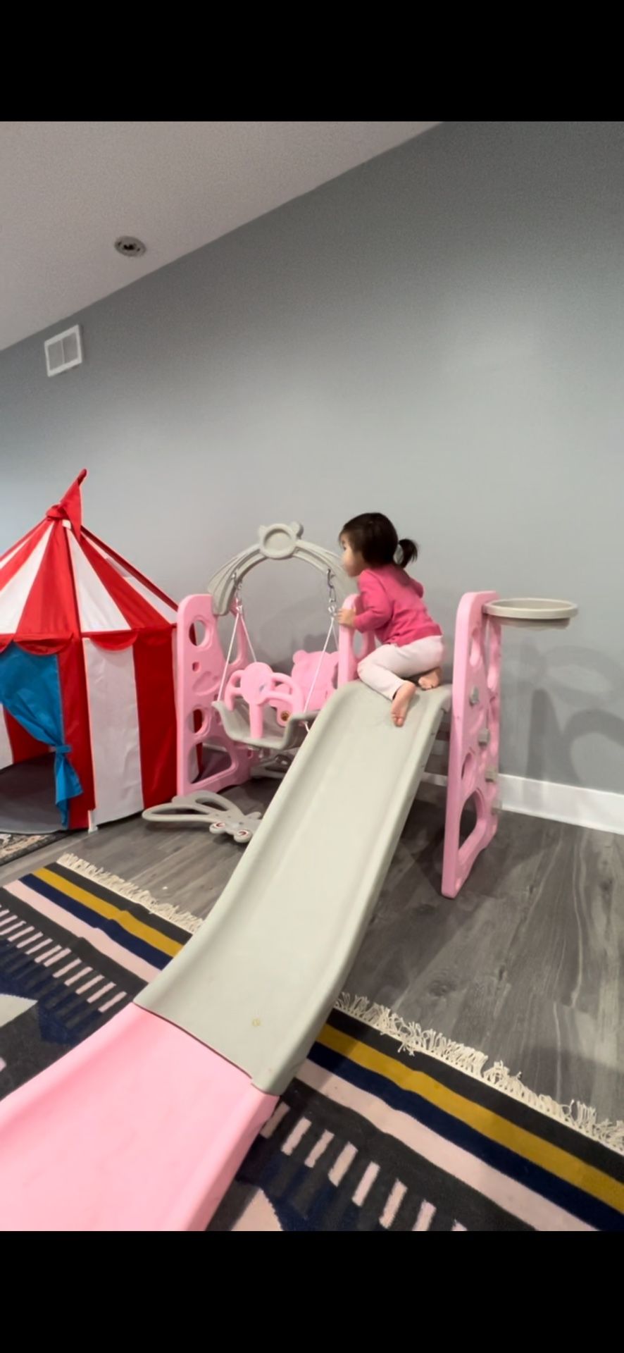 Toddler Swing and Slide