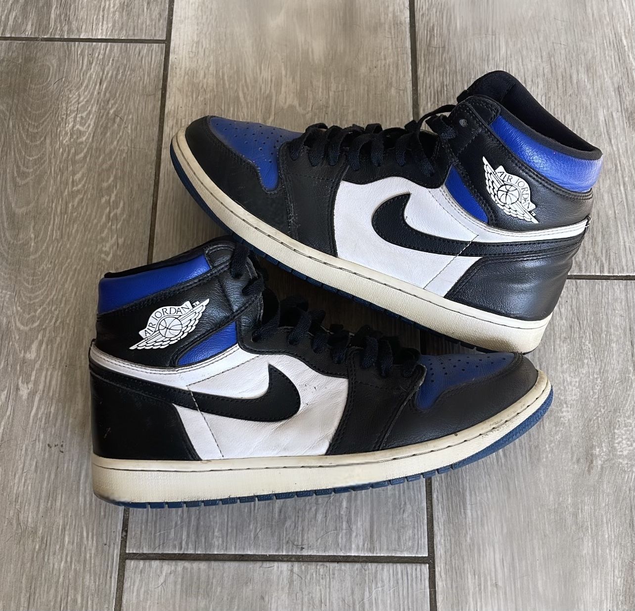 Jordan 1 Royal Toe Size 10