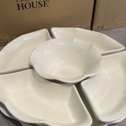 Princess House Marbella 6-Pc. Entertaining Set/ Botanero de 6 piezas marbella