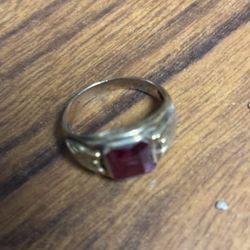 10k Ruby Ring